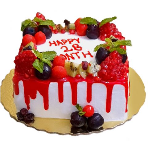 Fresh Fruit Cake